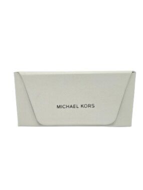 Michael Kors White Leather Hard  Designer‎ Sunglasses Holder Casual Glasses Case